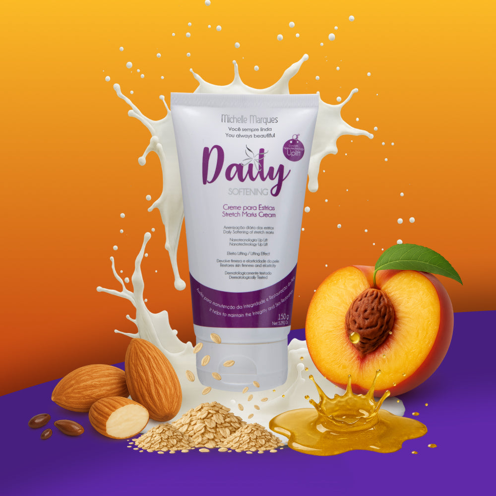 Daily Tratamento - Creme Para Estrias + Leave In de Presente