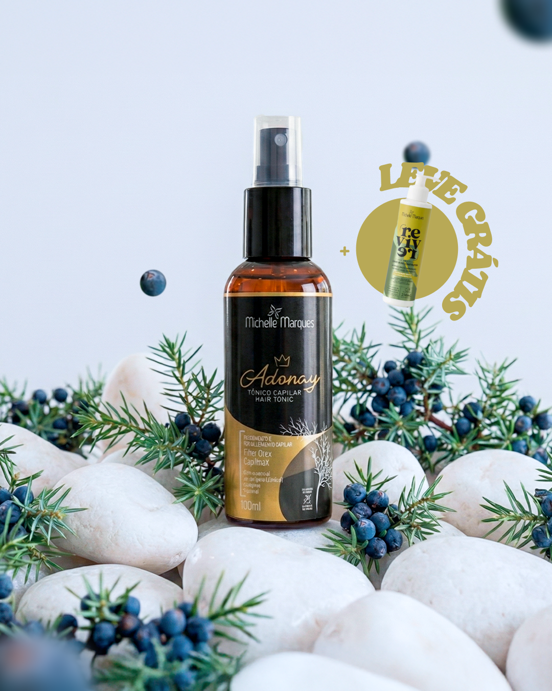 Adonay Tônico Capilar + Leave In de Presente