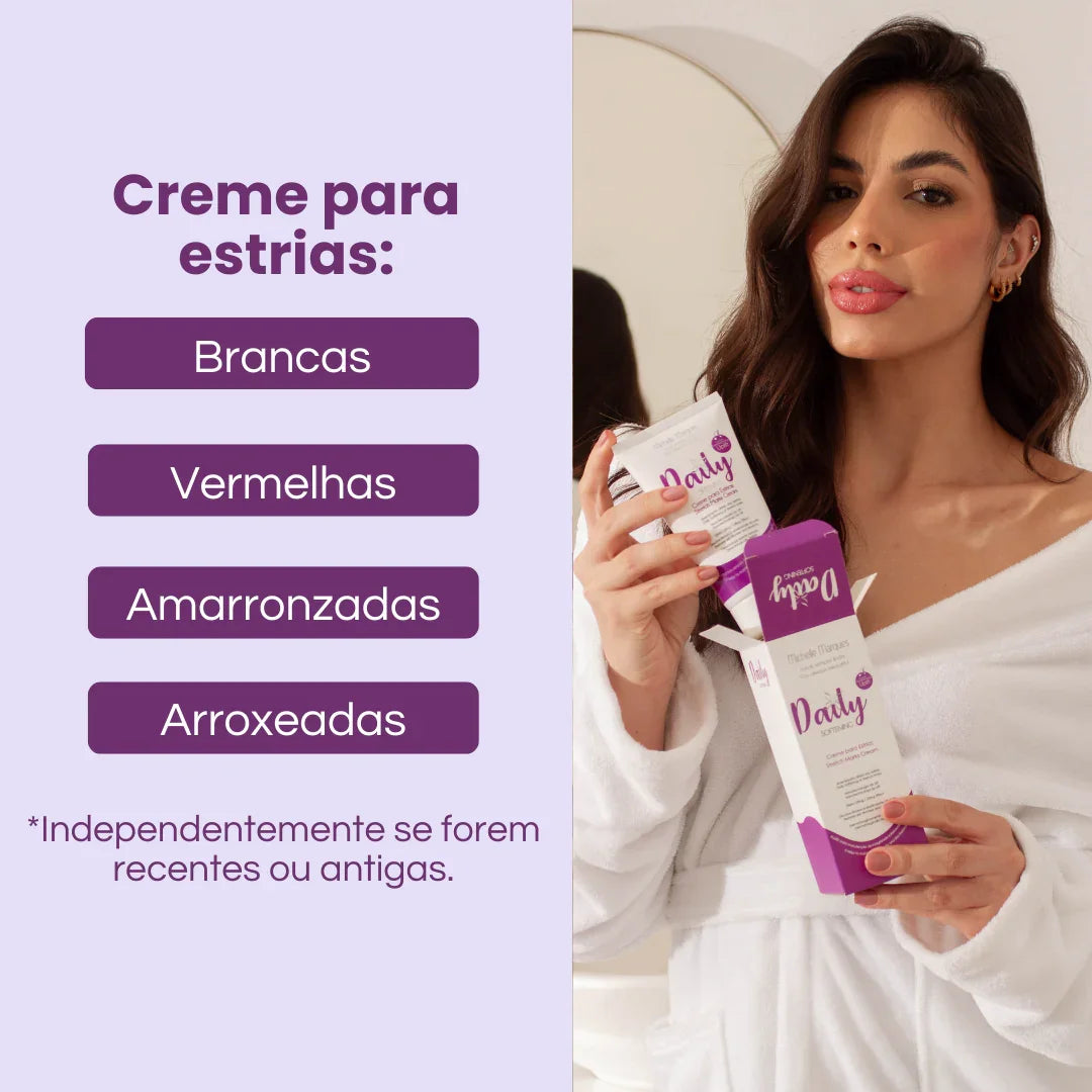 3 Daily tratamento + um kit body de presente