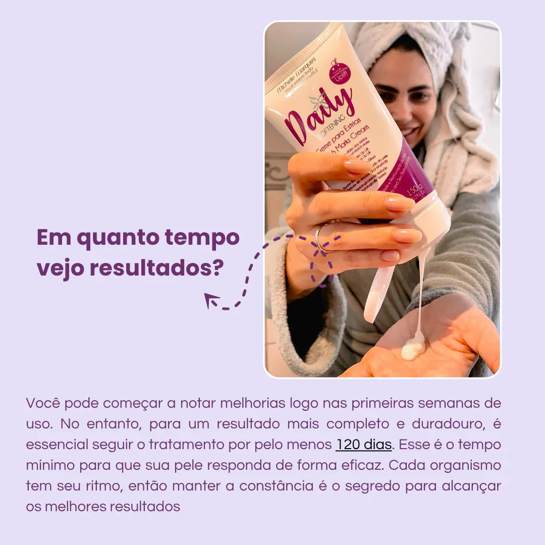3 Daily tratamento + um kit body de presente