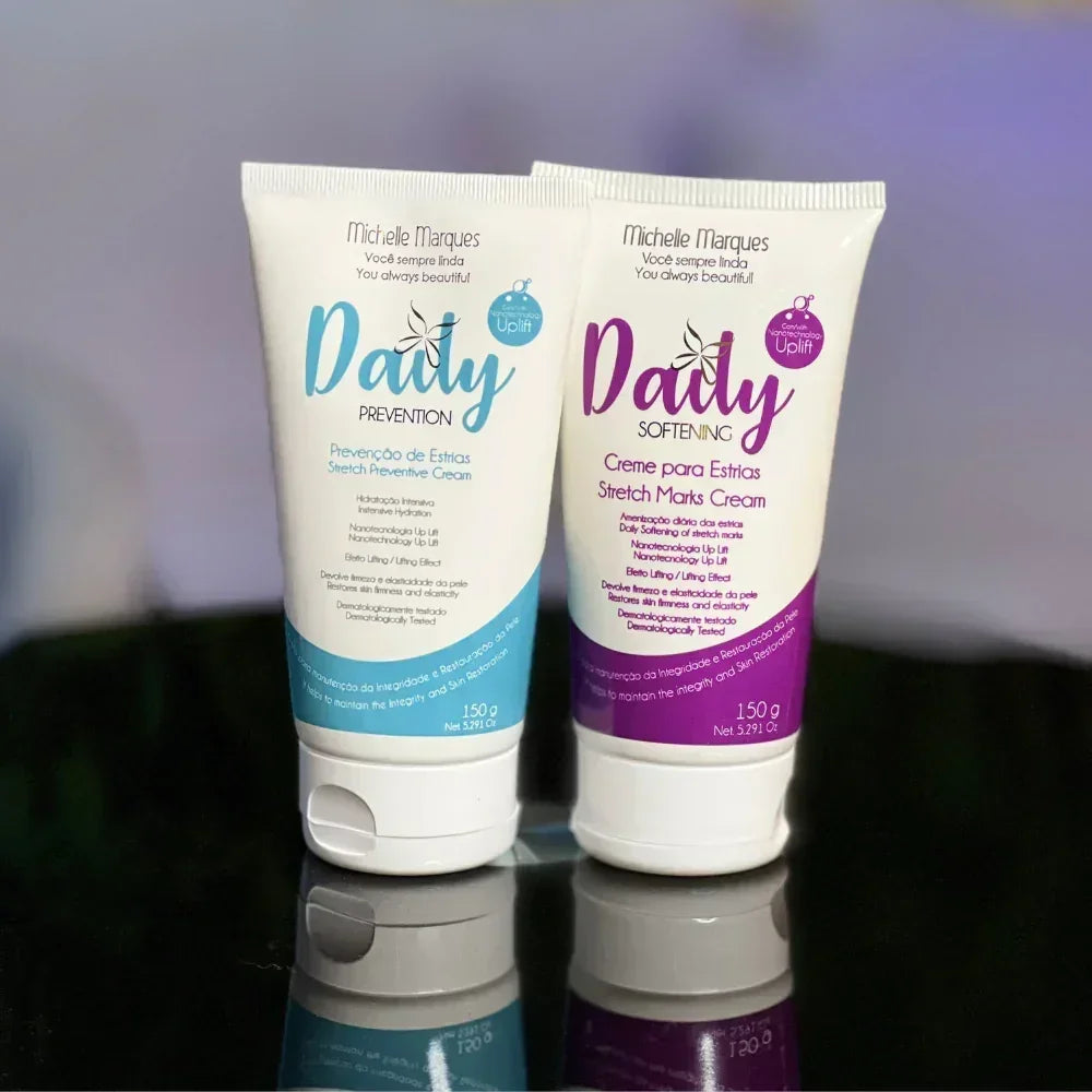 Kit Compre 3 cremes preventivo Ganhe 1 creme para estrias
