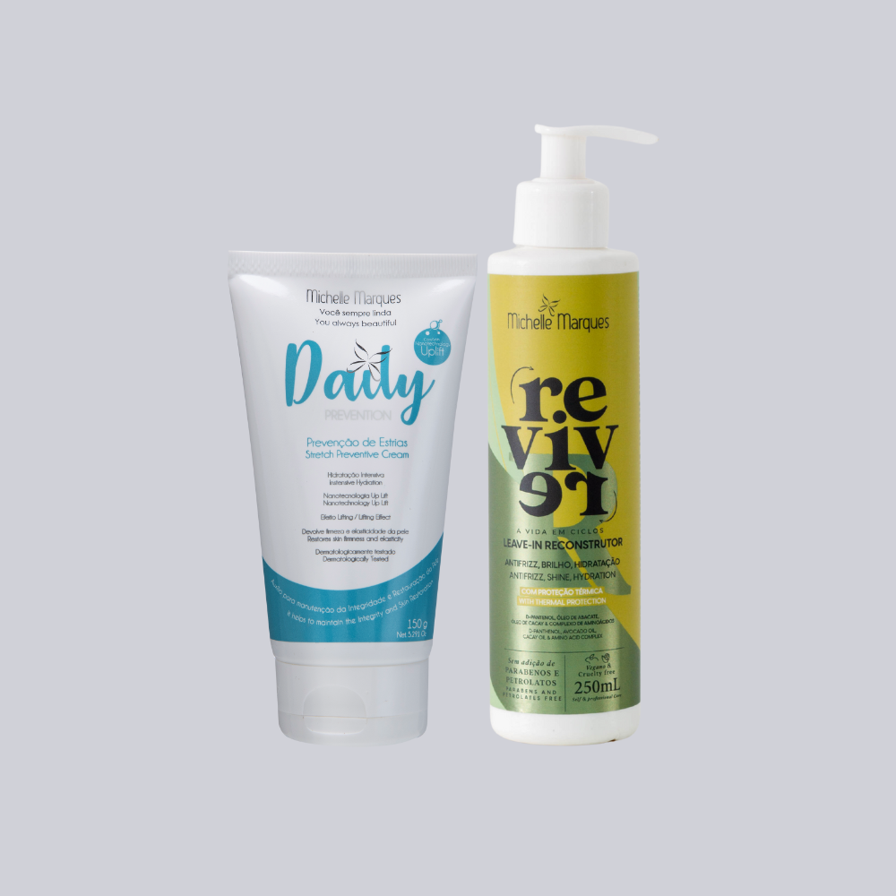 Kit Daily Prevenção + Leave-In Reconstrutor