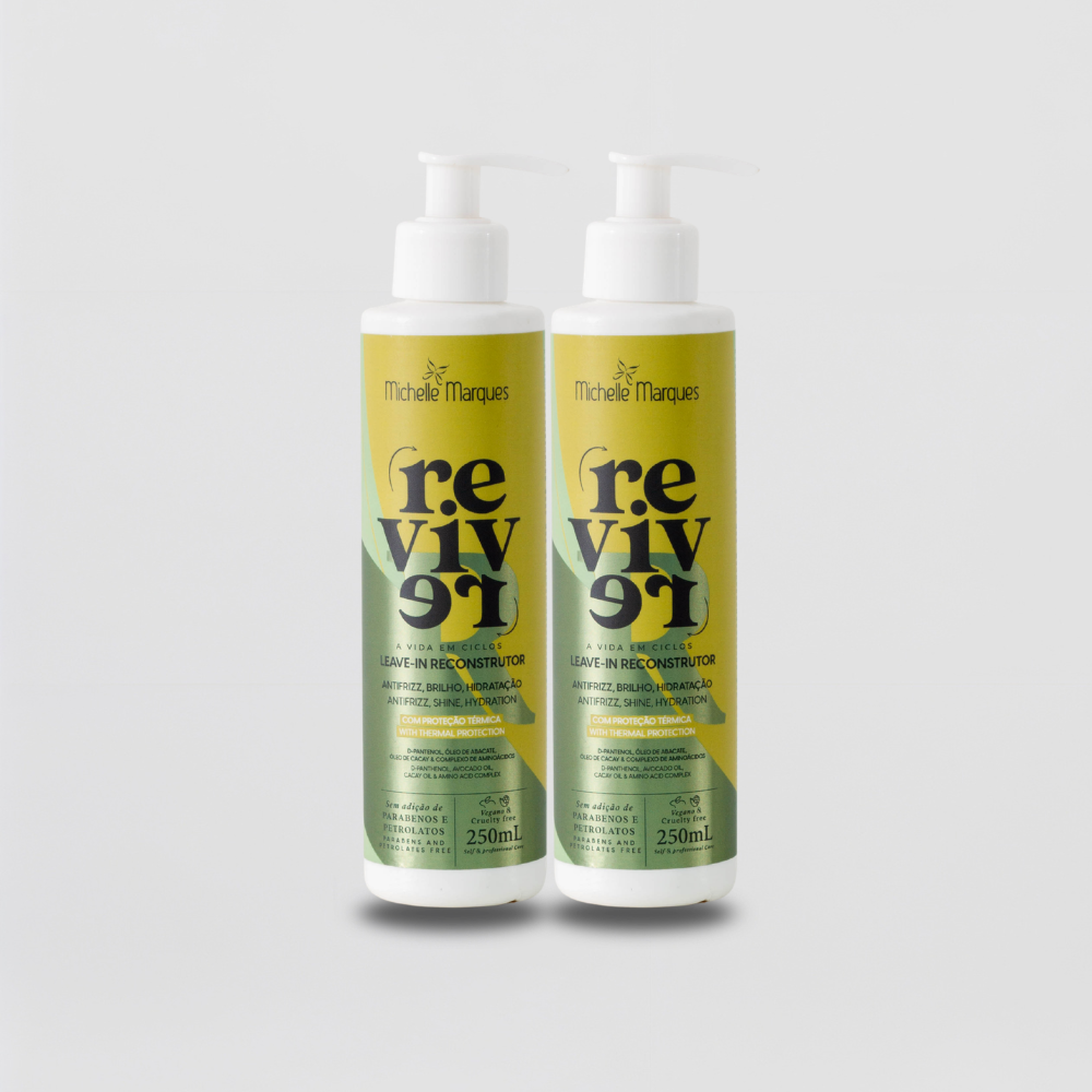 Combo de 2 Leave-In Reconstrutor Capilar Reviver