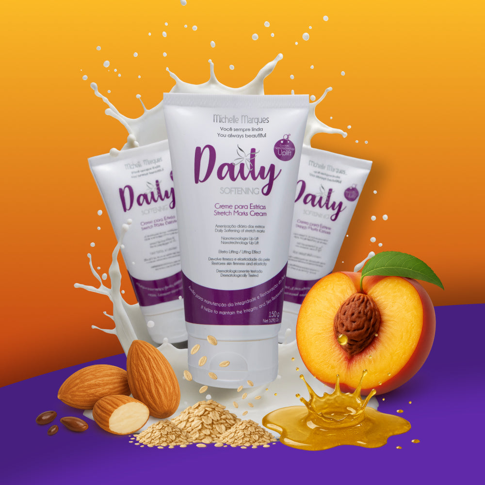 Combo de 3 Daily tratamento - Creme para estrias