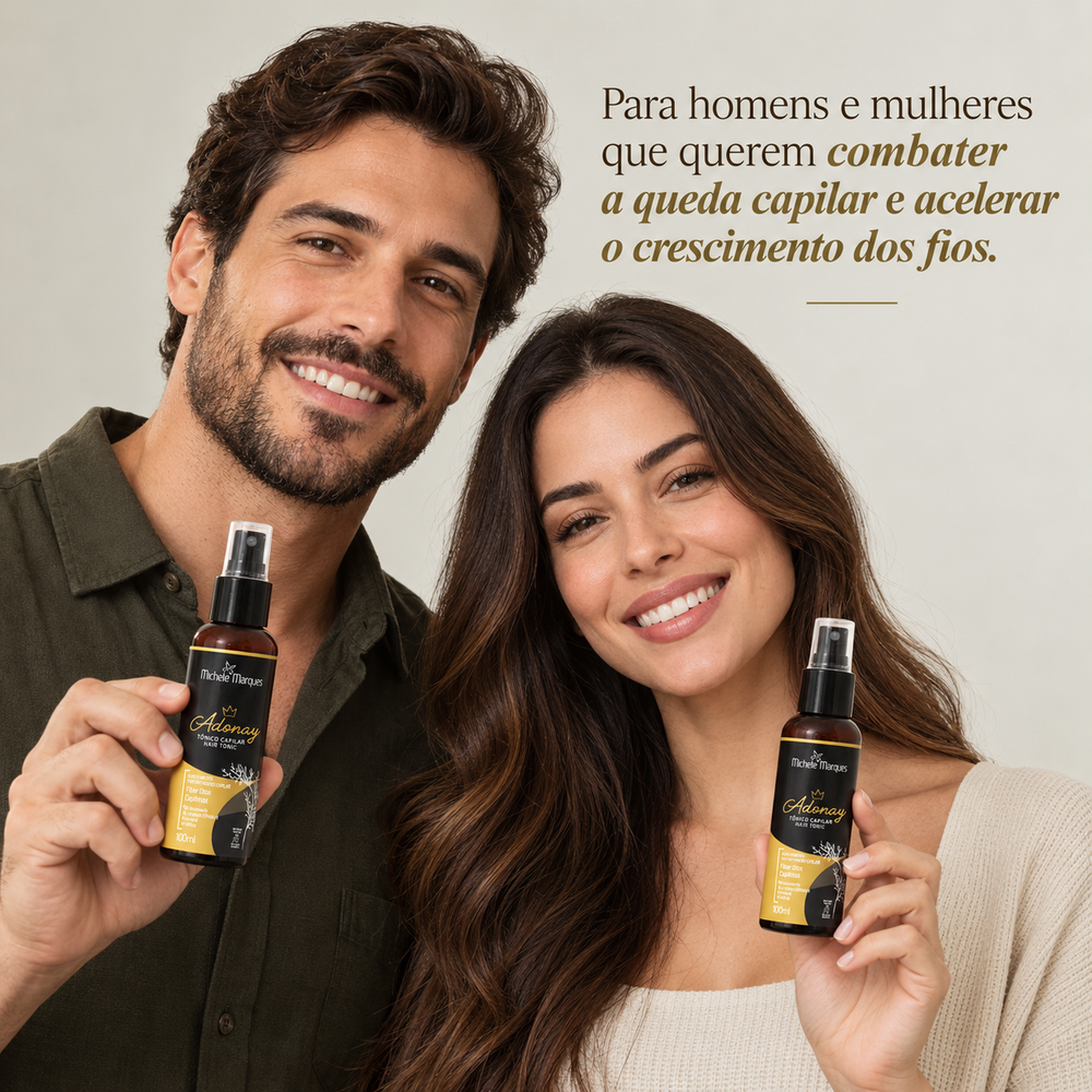 Combo de 2 Adonay Tônico Capilar
