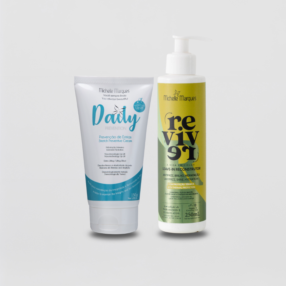 Kit Daily Prevenção + Leave-In Reconstrutor